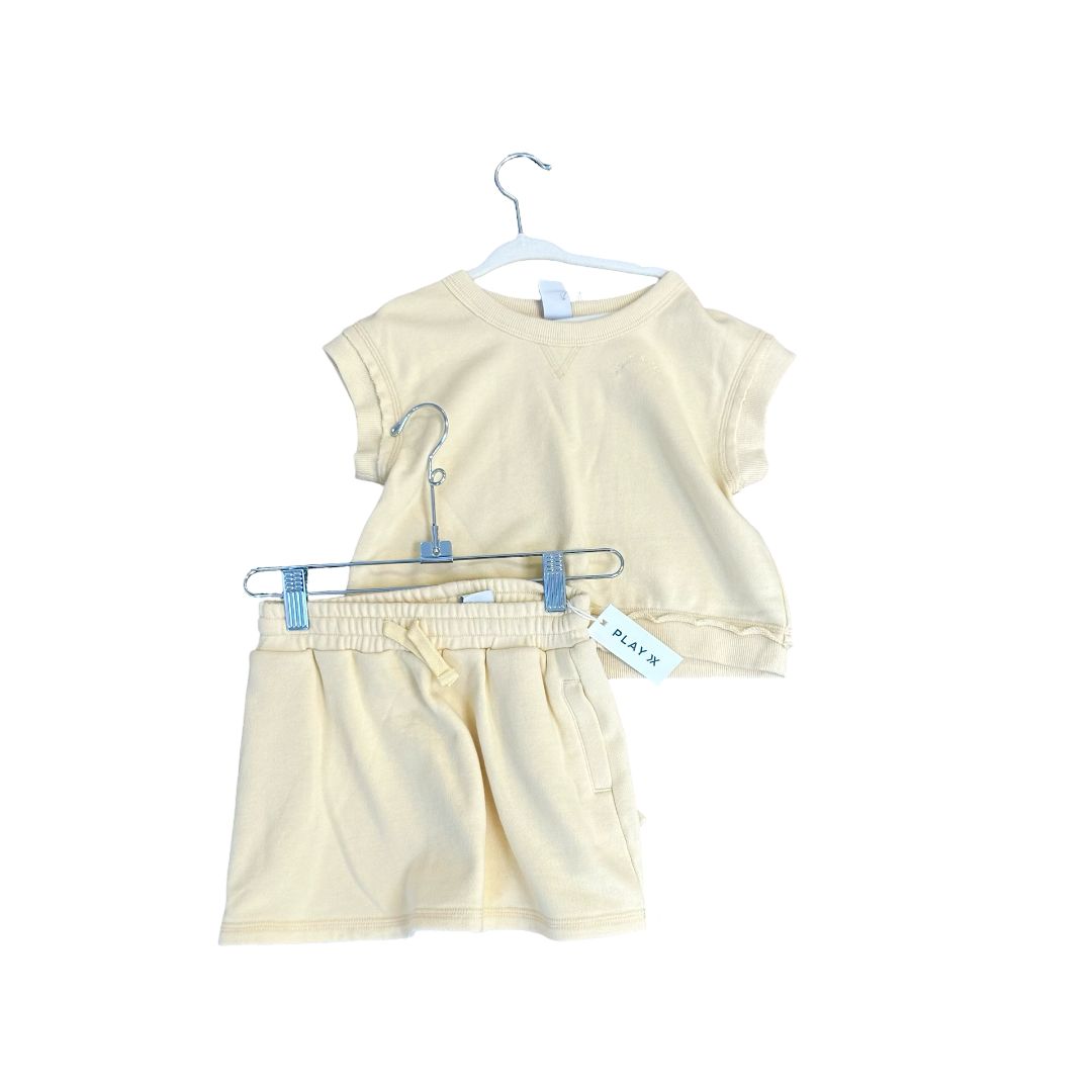 Rylee + cru Yellow set new with tags, 4-5 Years