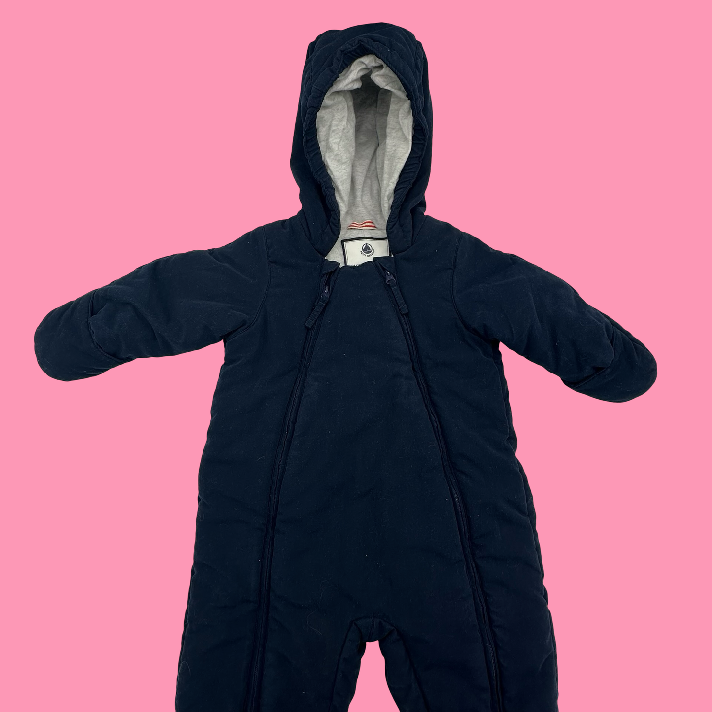 Petit bateau snowsuit, 12m