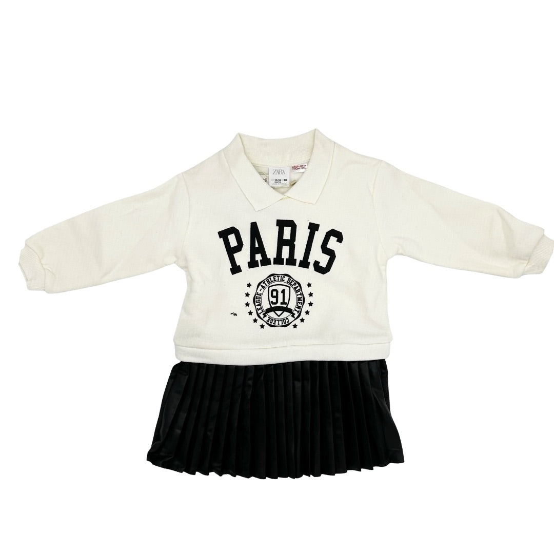 Zara new with tags Paris dress, 12-18 months