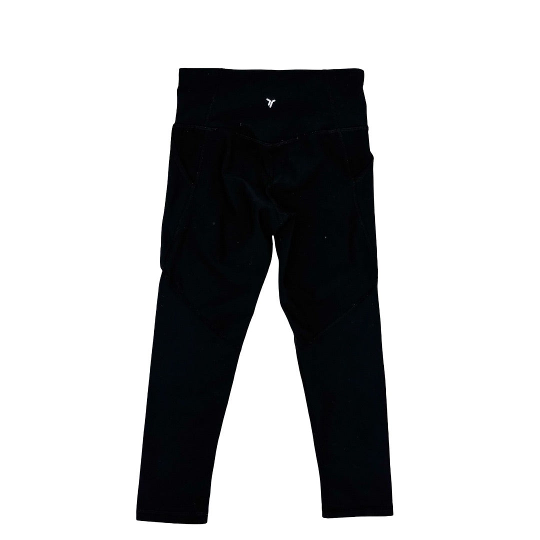 Old Navy Black workout leggings, 6-7 years