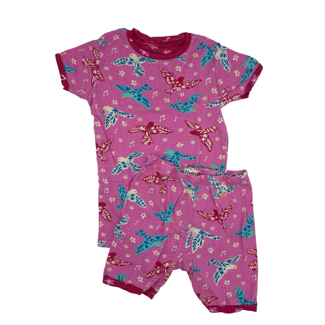 Hatley Pink bird pj’s, 10 years