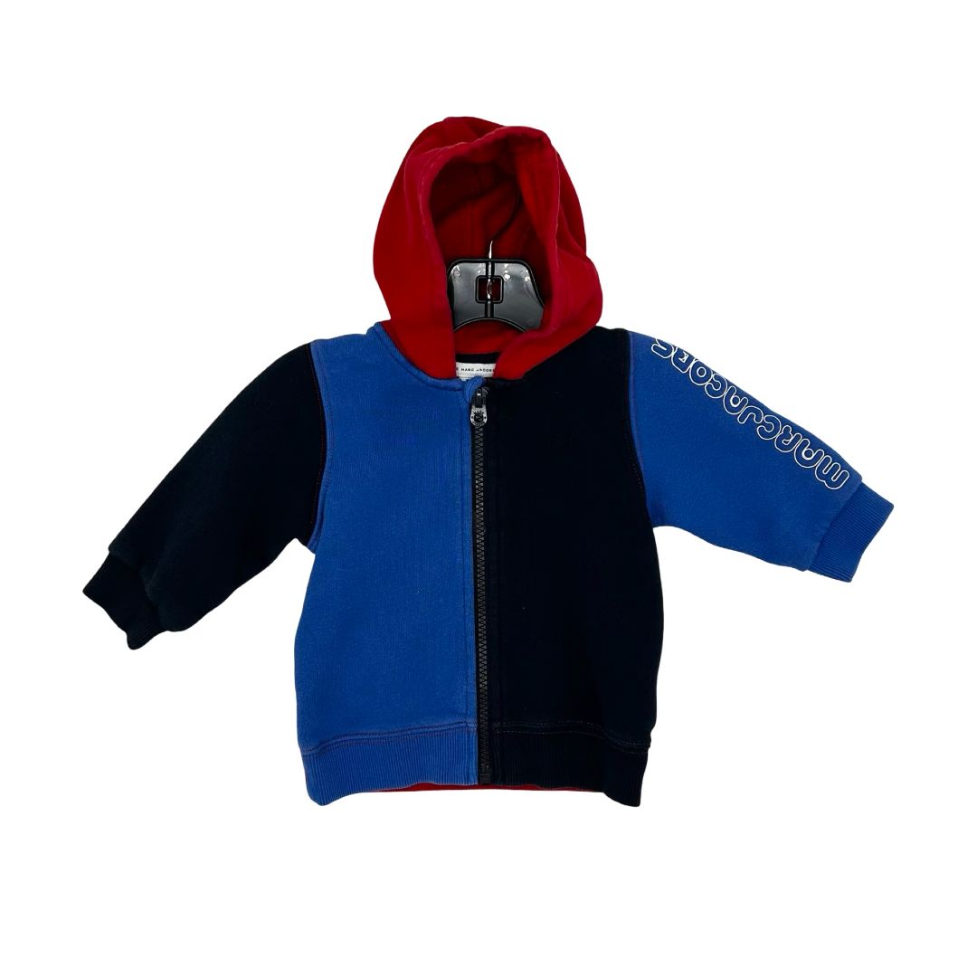 Marc Jacobs blue/red zip up, 9 months