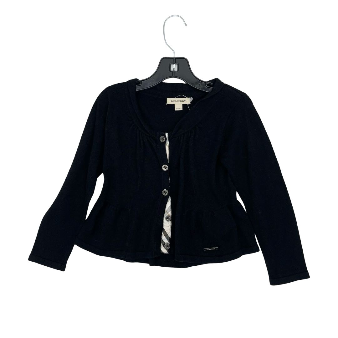 Burberry black cardigan, 4 years