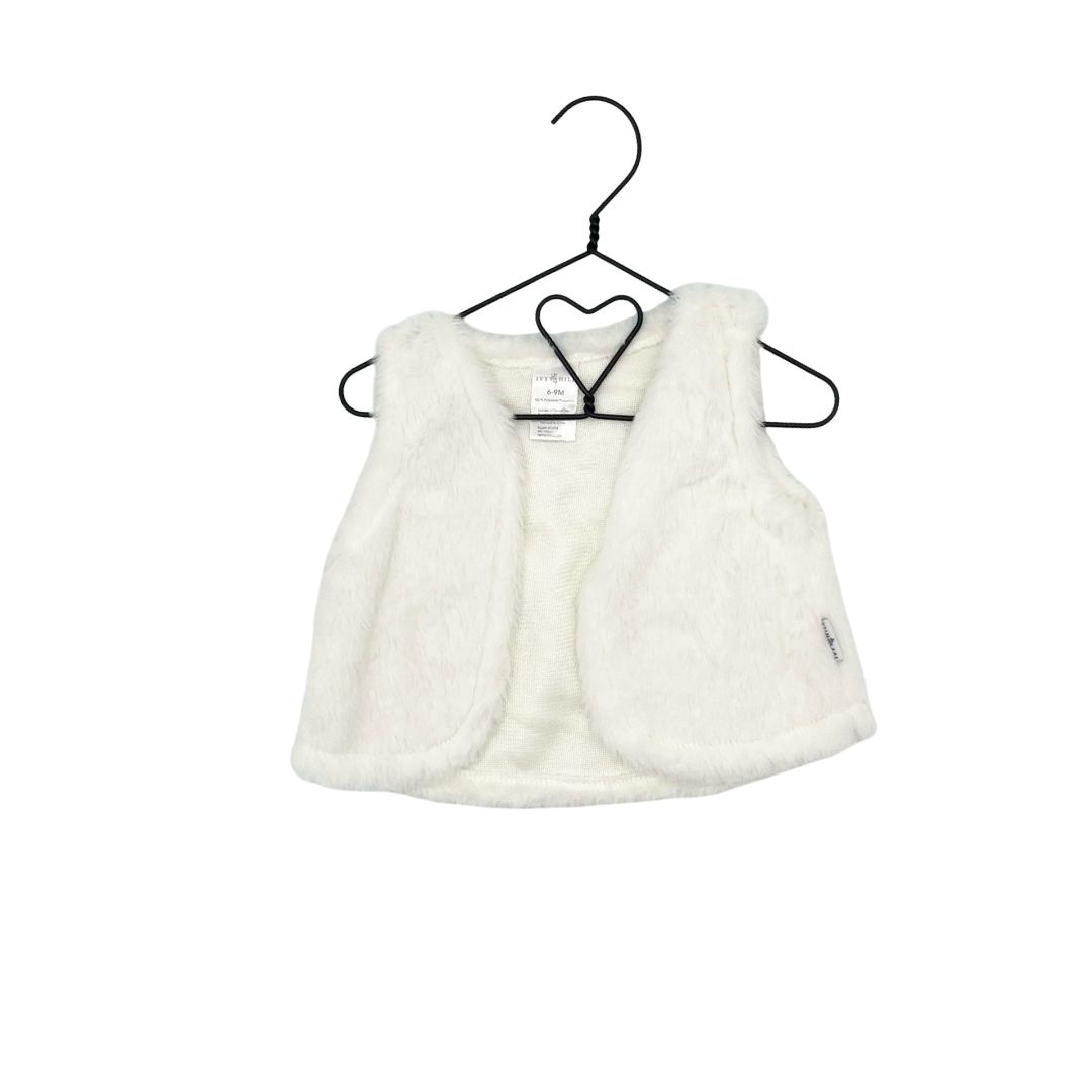 Ivy Hill cream vest, 6-9 months