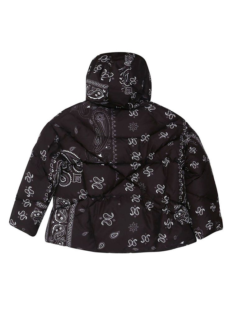 Khrisjoy kids bandana printed hooded jacket, 8 years