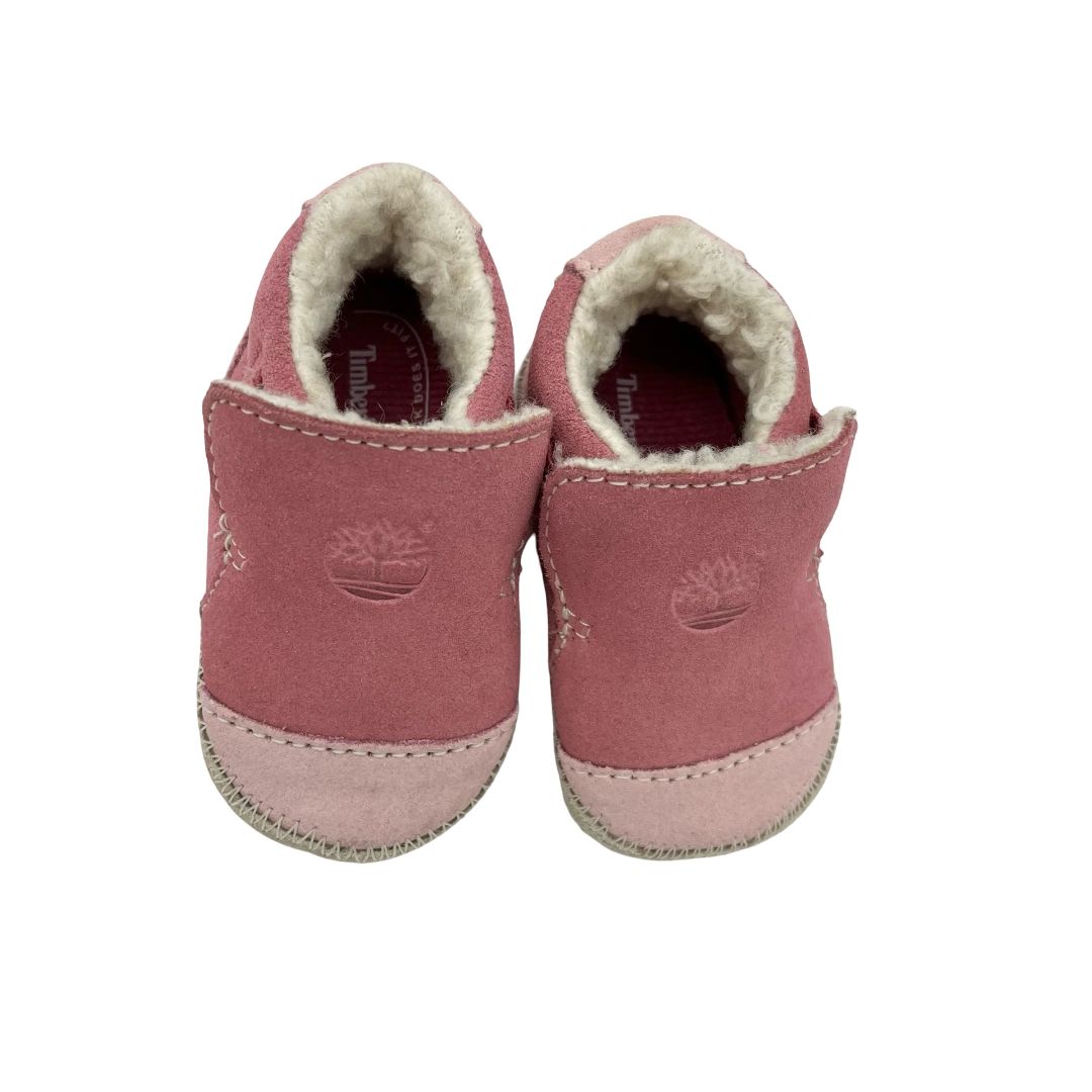 Timberland pink bootie, 0 little kid
