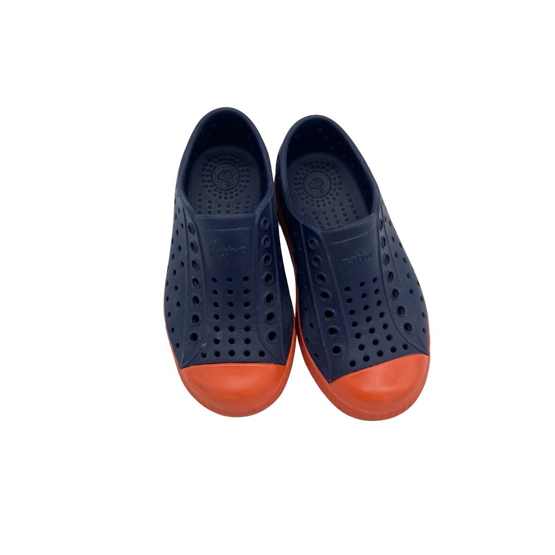 Native navy/orange jeffersons, 9 little kid