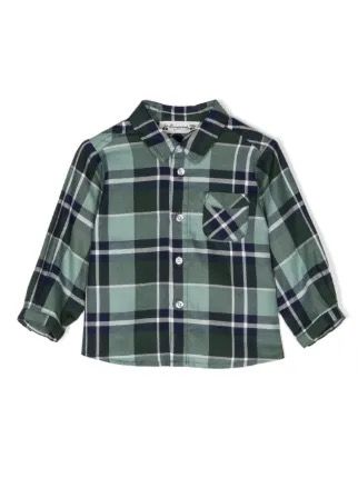 Bonpoint Chemise Malo Plaid shirt brand new, 18 months