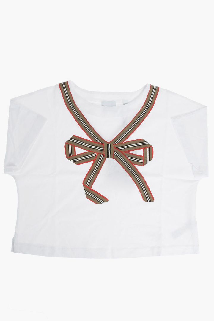 Burberry bow tshirt, 10 Years