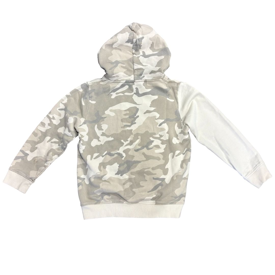 Kith tan/camo sweatshirt, 8-9 years