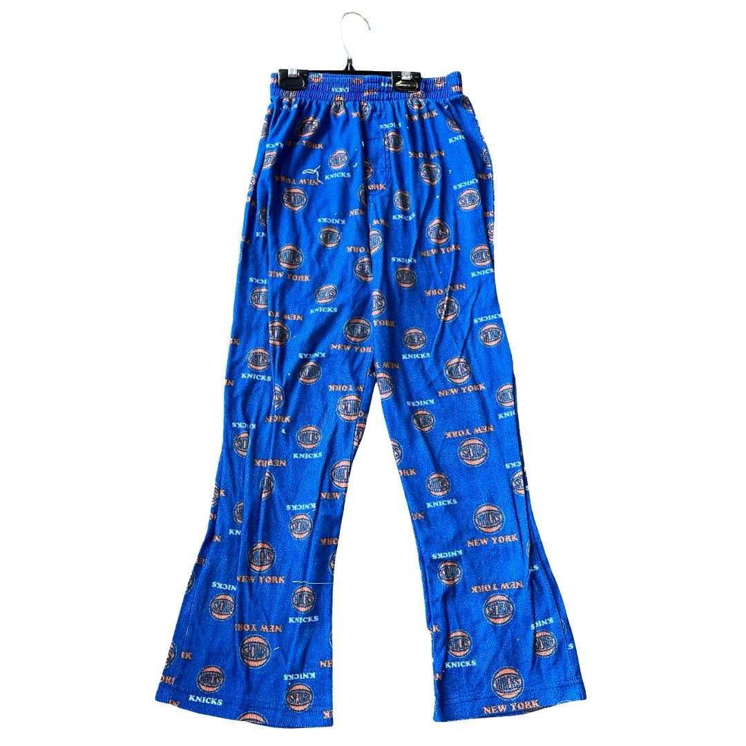 NY Knicks blue pj pants, small