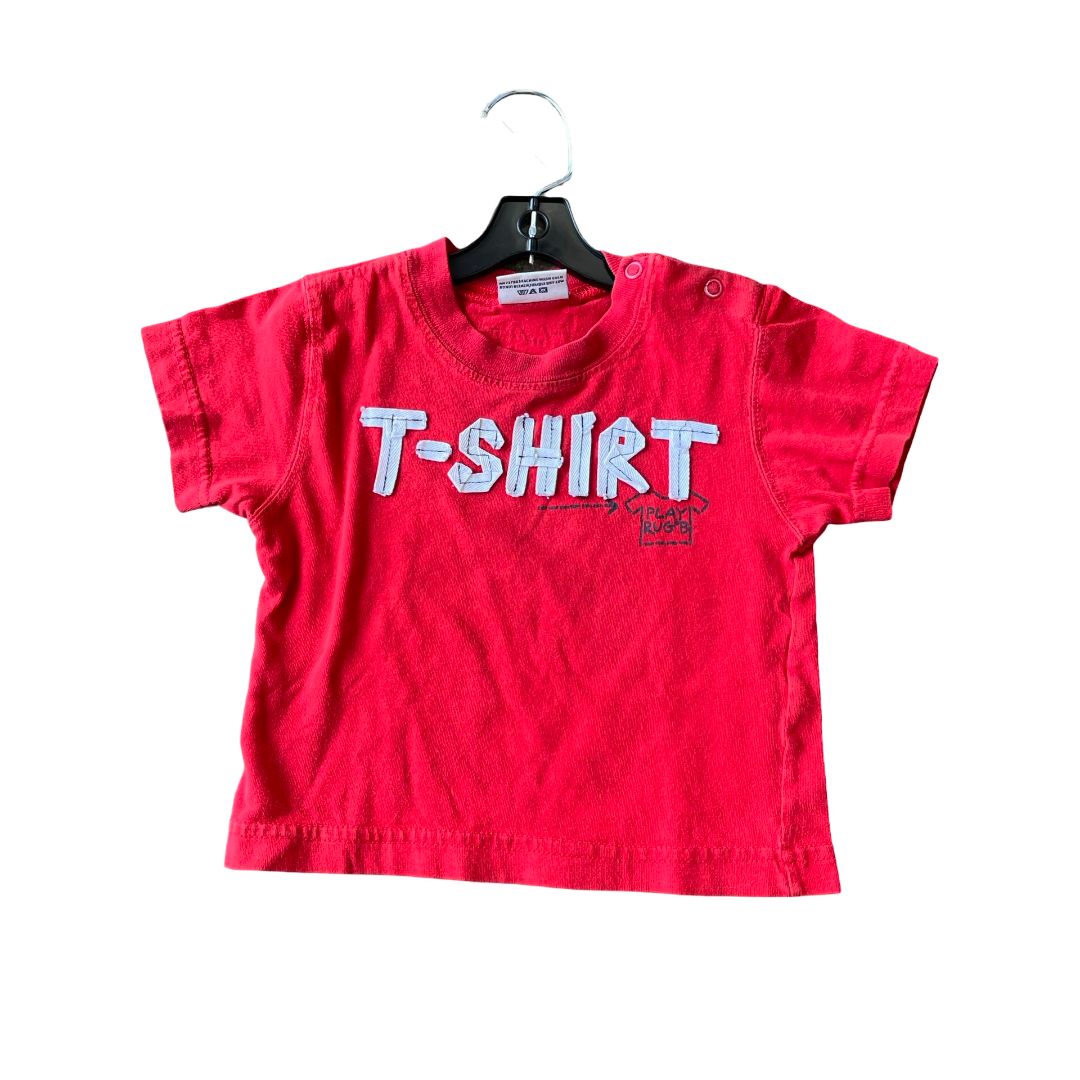 Mish Boys red rugby tshirt, 12 months