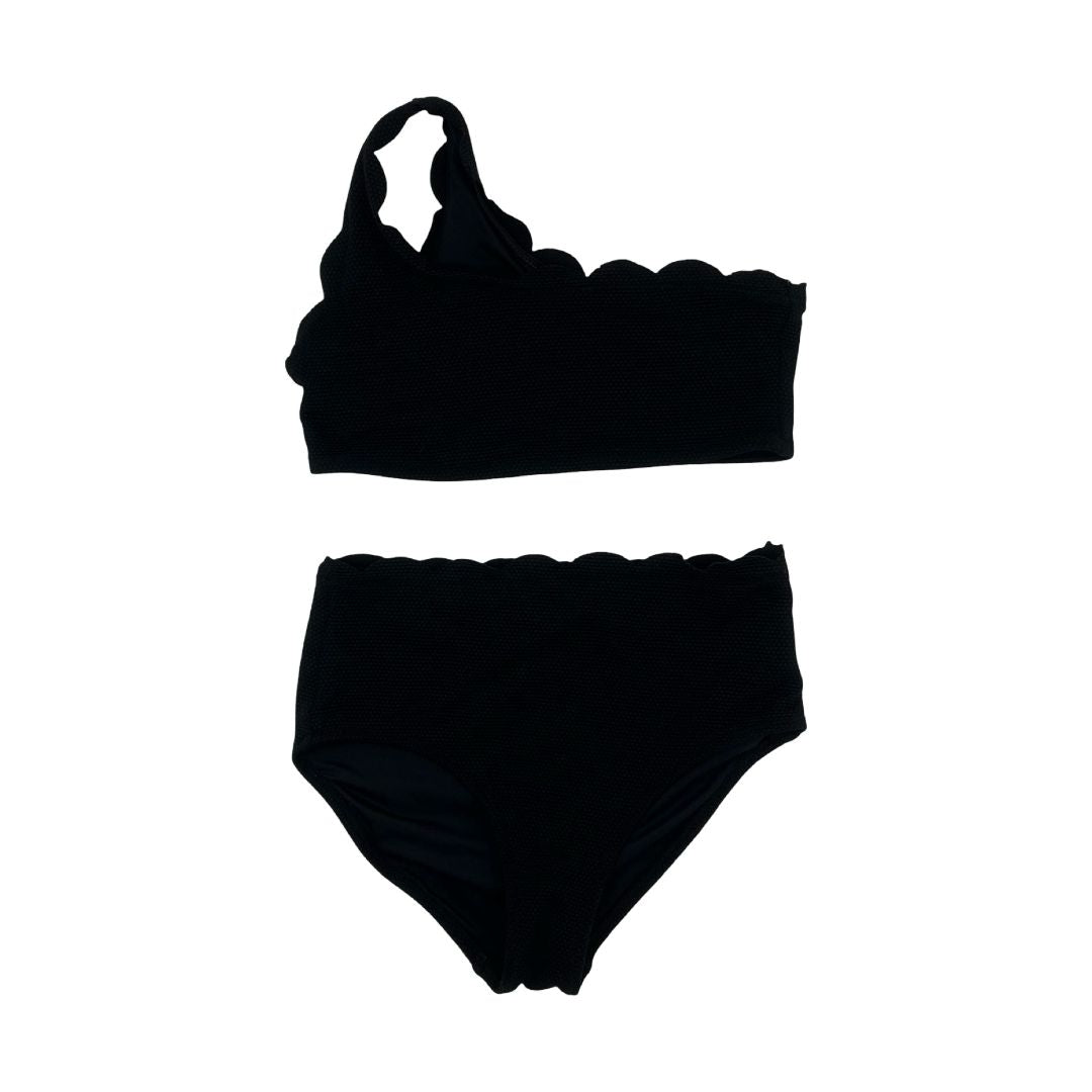 Old Navy black one shoulder bikini, medium