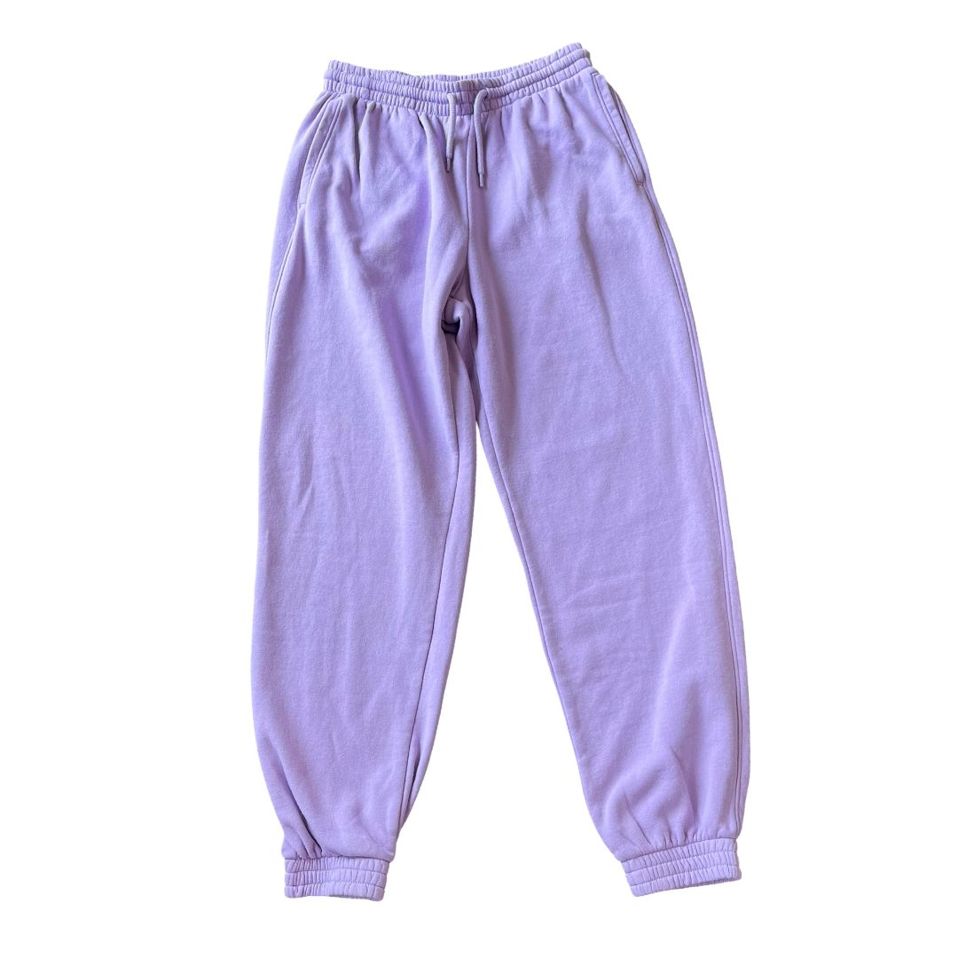 H&M Divided lavender sweat pants, small womens
