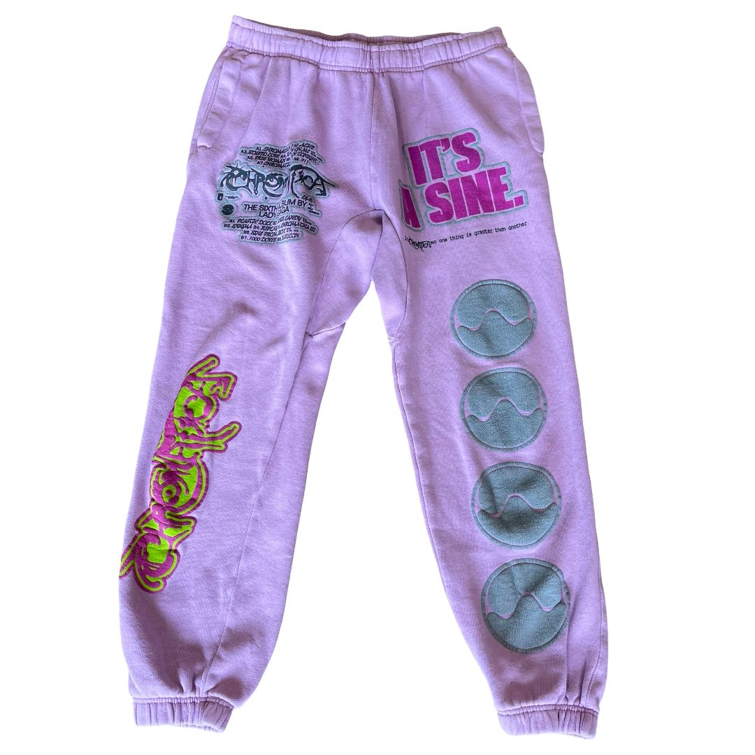 Lady Gaga lavender sweat pants, small