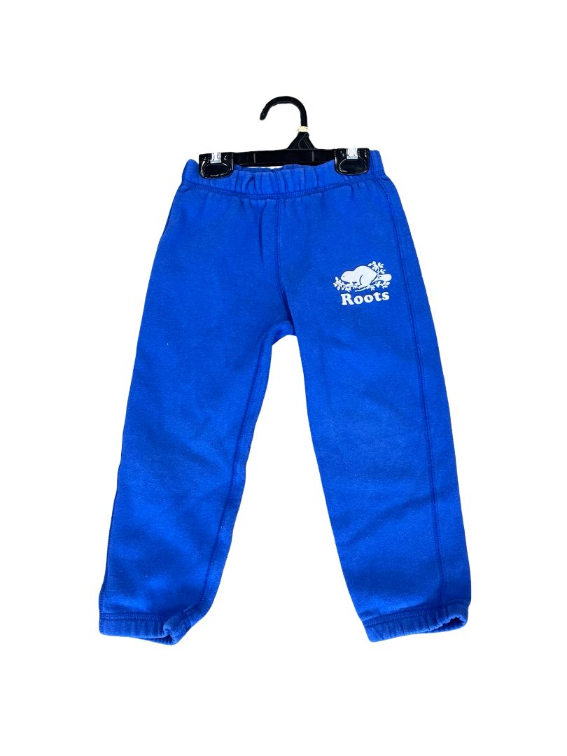 Roots blue sweat pants, 4 years
