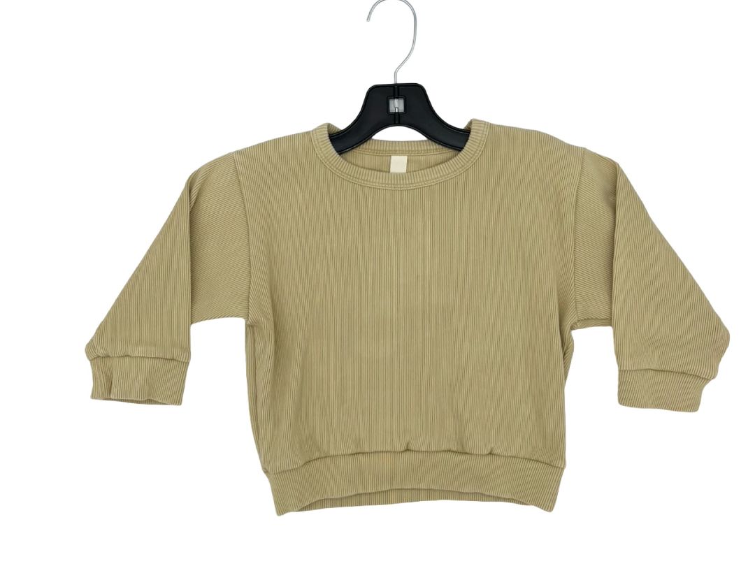 Milk mustard long sleeve, 3 years