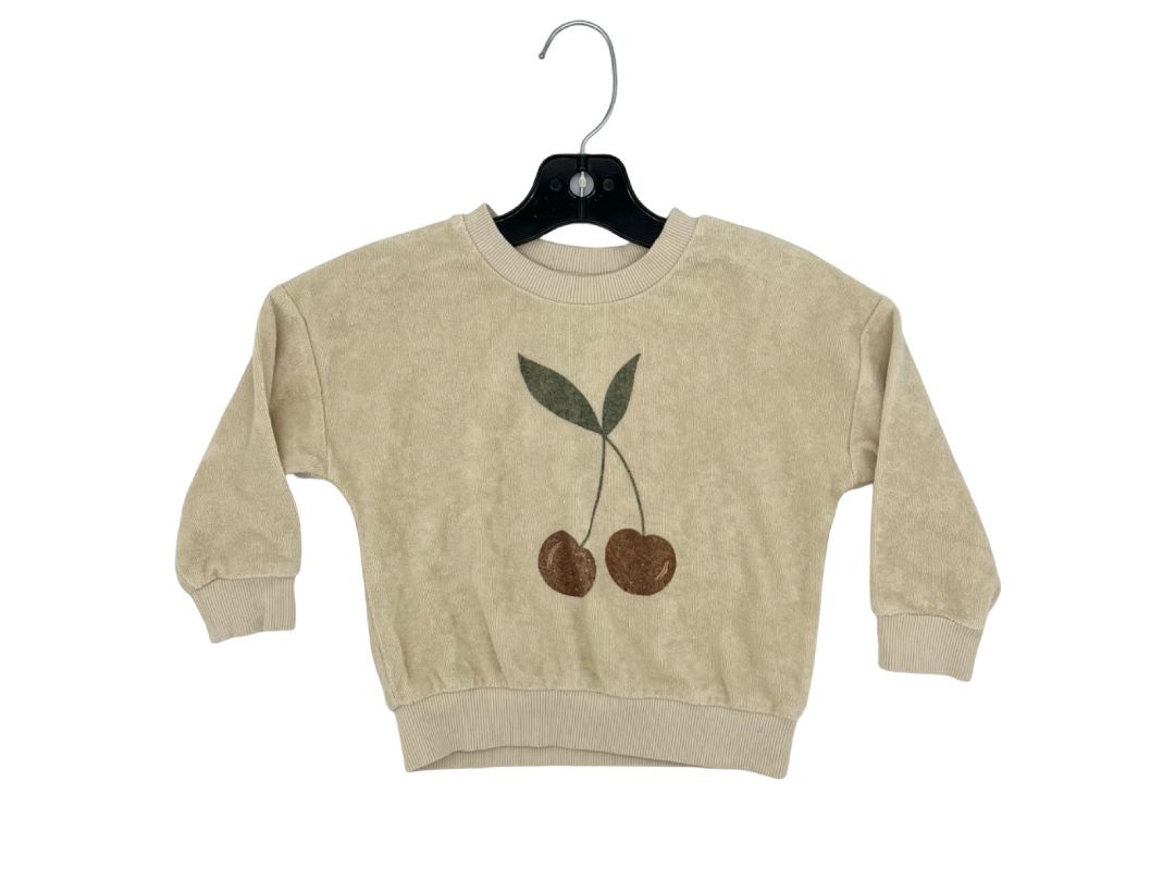 Feather 4 Arrow terry cloth w/cherry long sleeve, 2 years