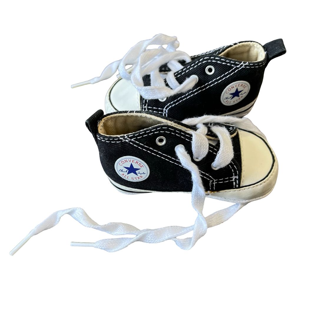 Converse All-Star black cribster, 2 little kid