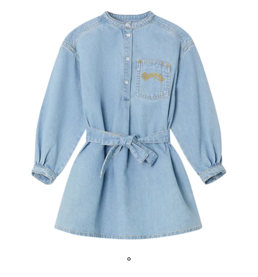 Bonpoint new with tags Beloved Lightweight denim dress, 10 years