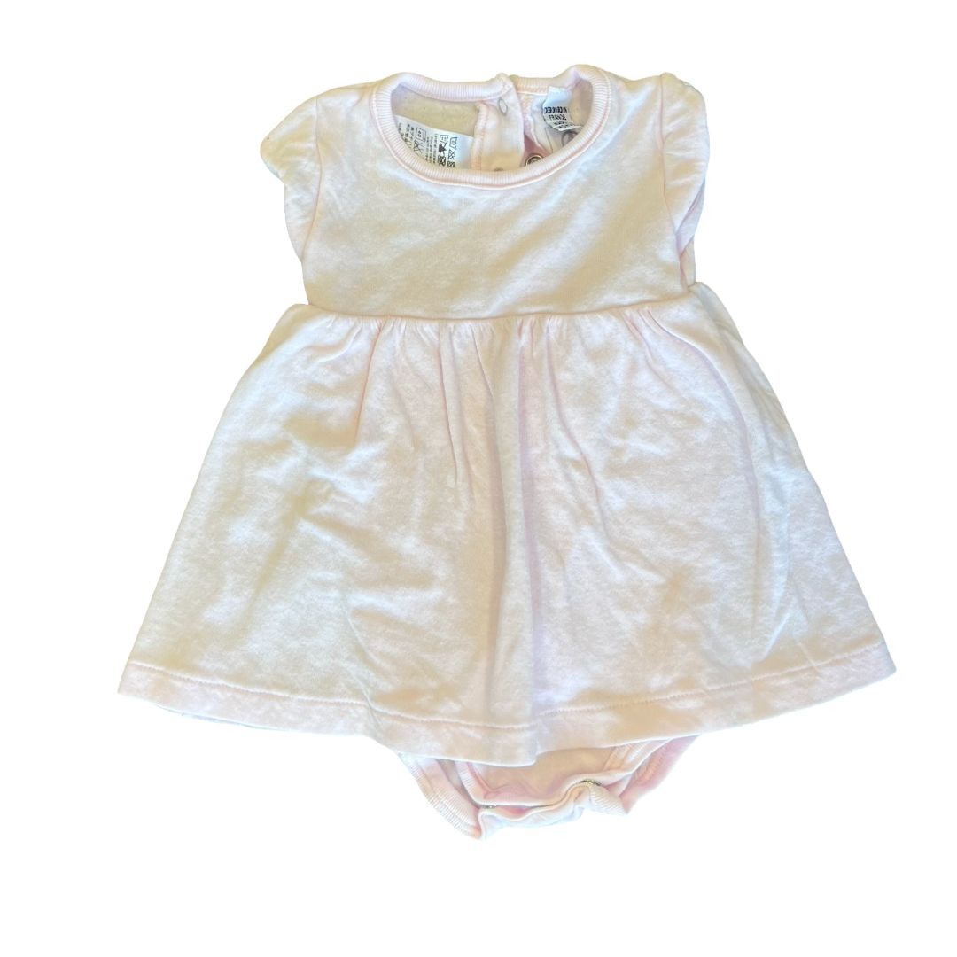 Petit Bateau pink dress, 3 months
