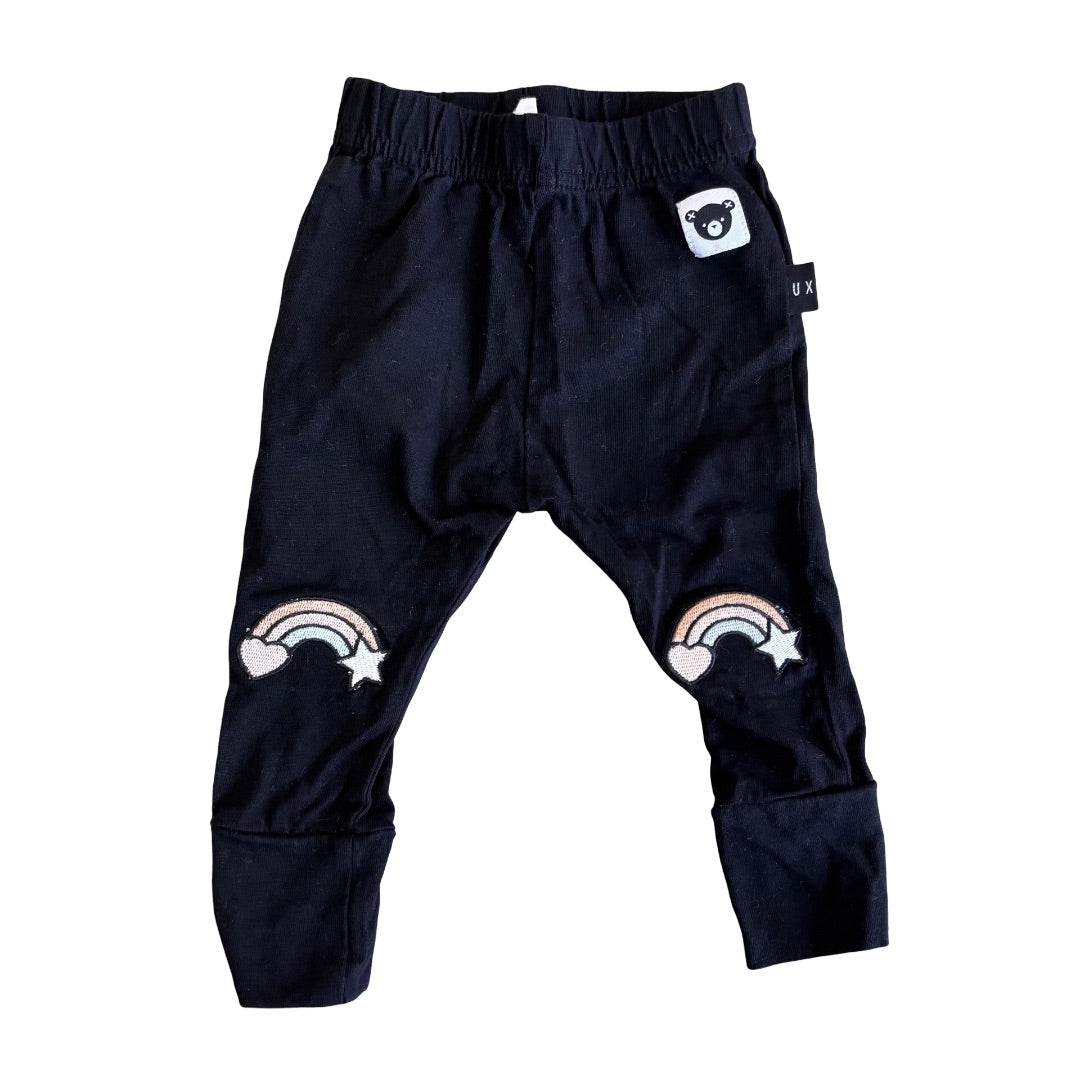 Hux Rainbow leggings, 3-6 months
