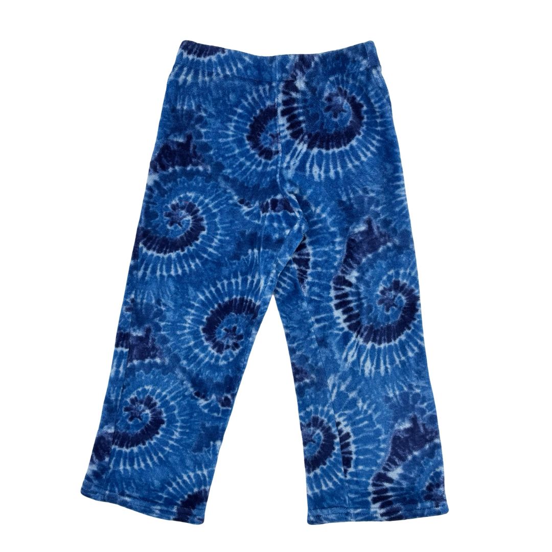Will Call Grateful Dead blue tie dye fuzzy pants, small