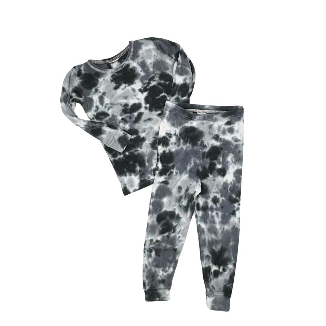 B. Steps black tie dye pj's, 2 years
