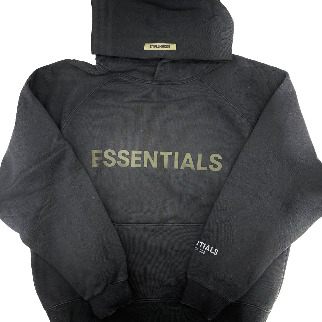 Essential Black hooded sweatshirt, Men’s Medium