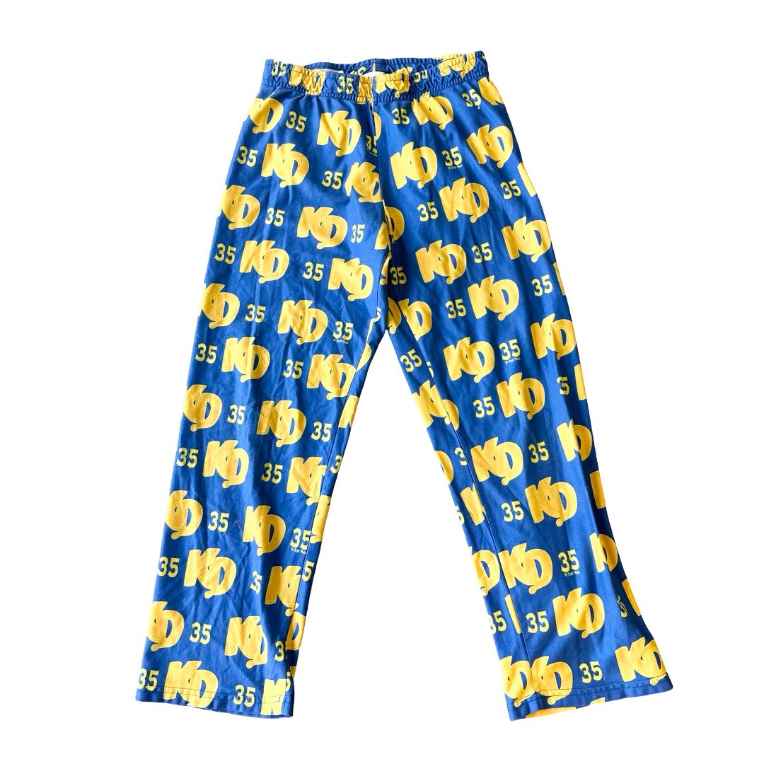 Tee Shirt Mafia blue KD 35 pj pants, small