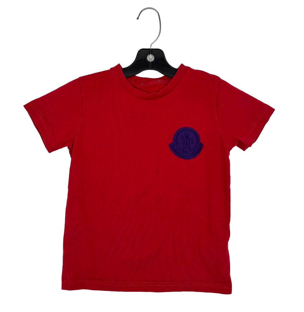 Moncler Red tshirt, 7 Year