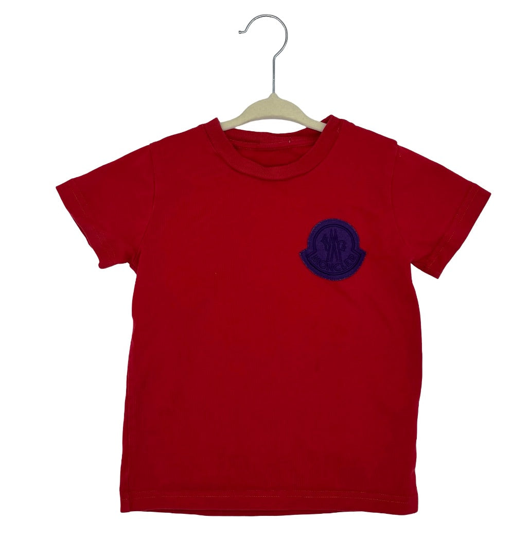 Moncler Red tshirt, 5 Years