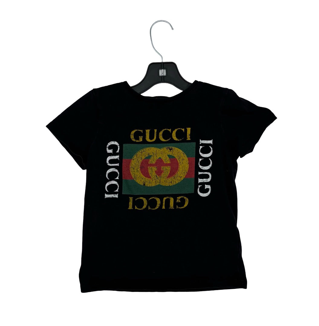 Gucci Black tshirt, 5 Yers