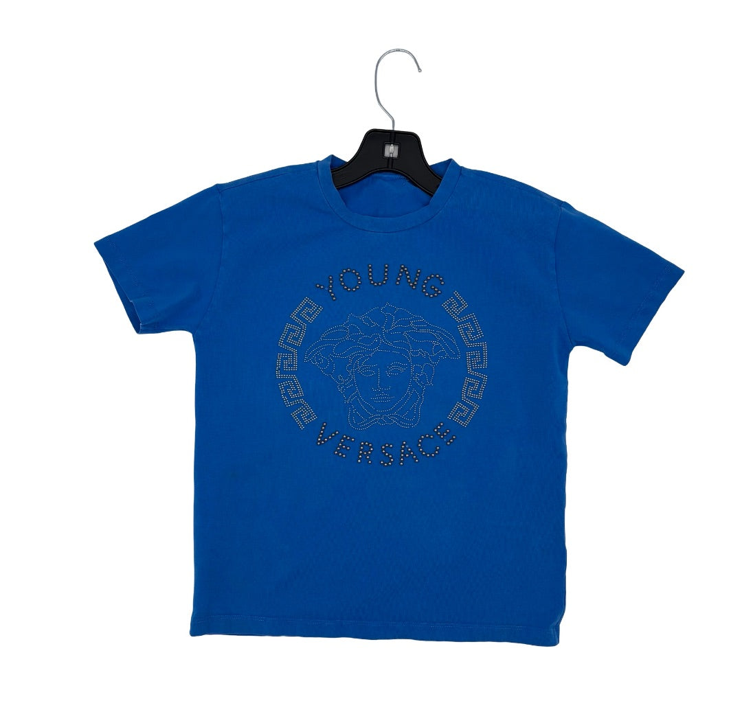 Versace Blue tshirt, 10 Years