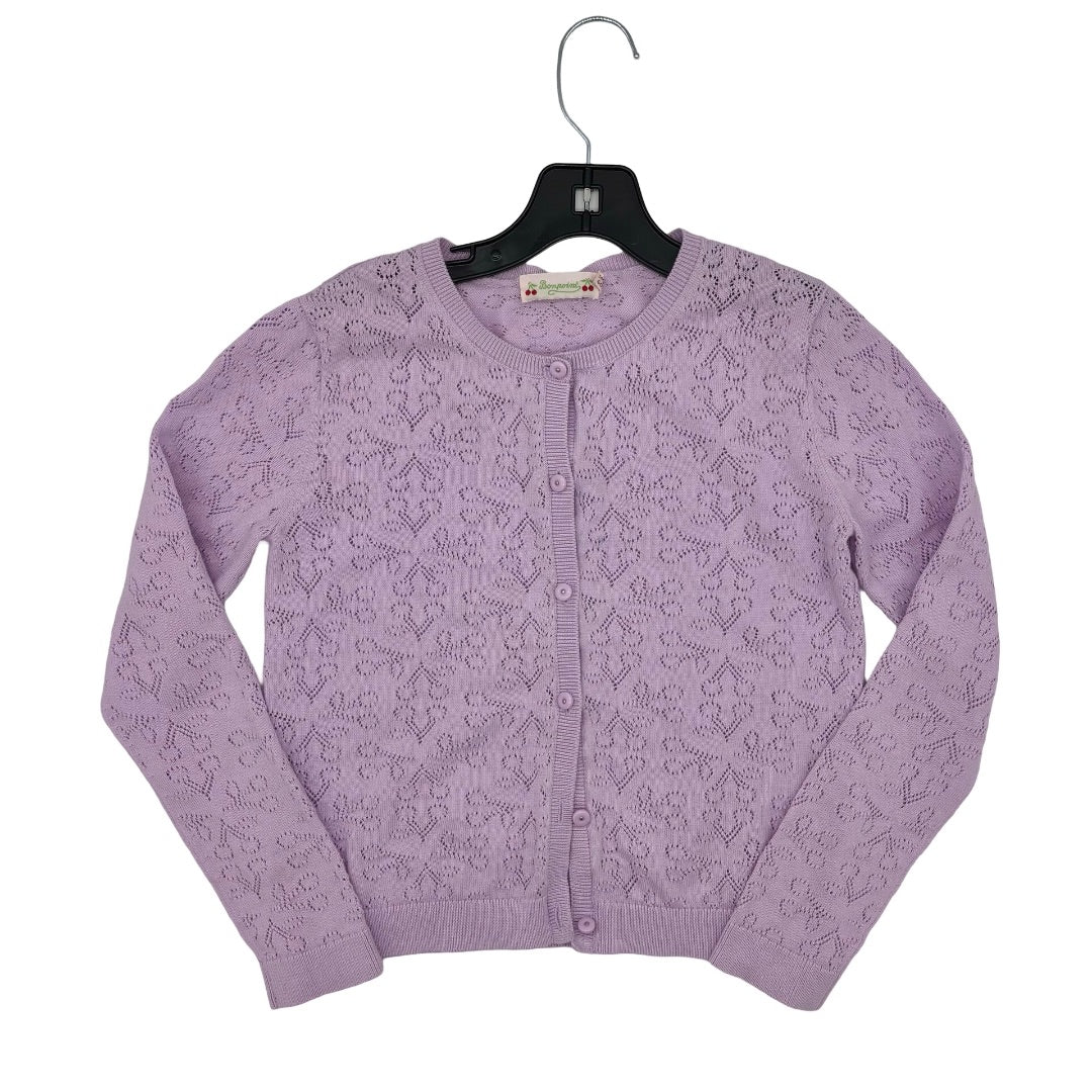 Bonpoint Lavender cardigan, 10 Years