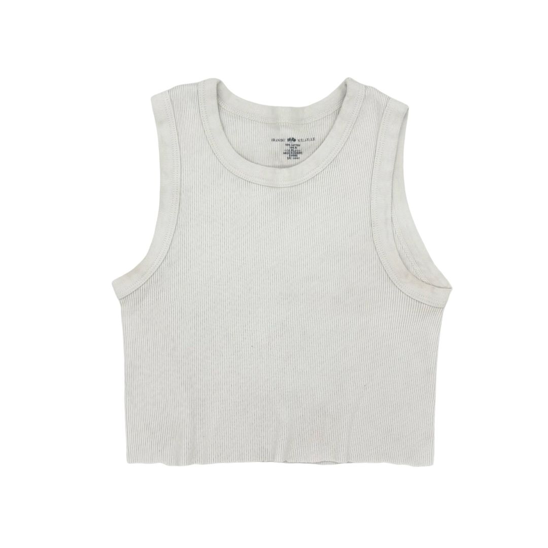 Brandy Melville white tank top, one size