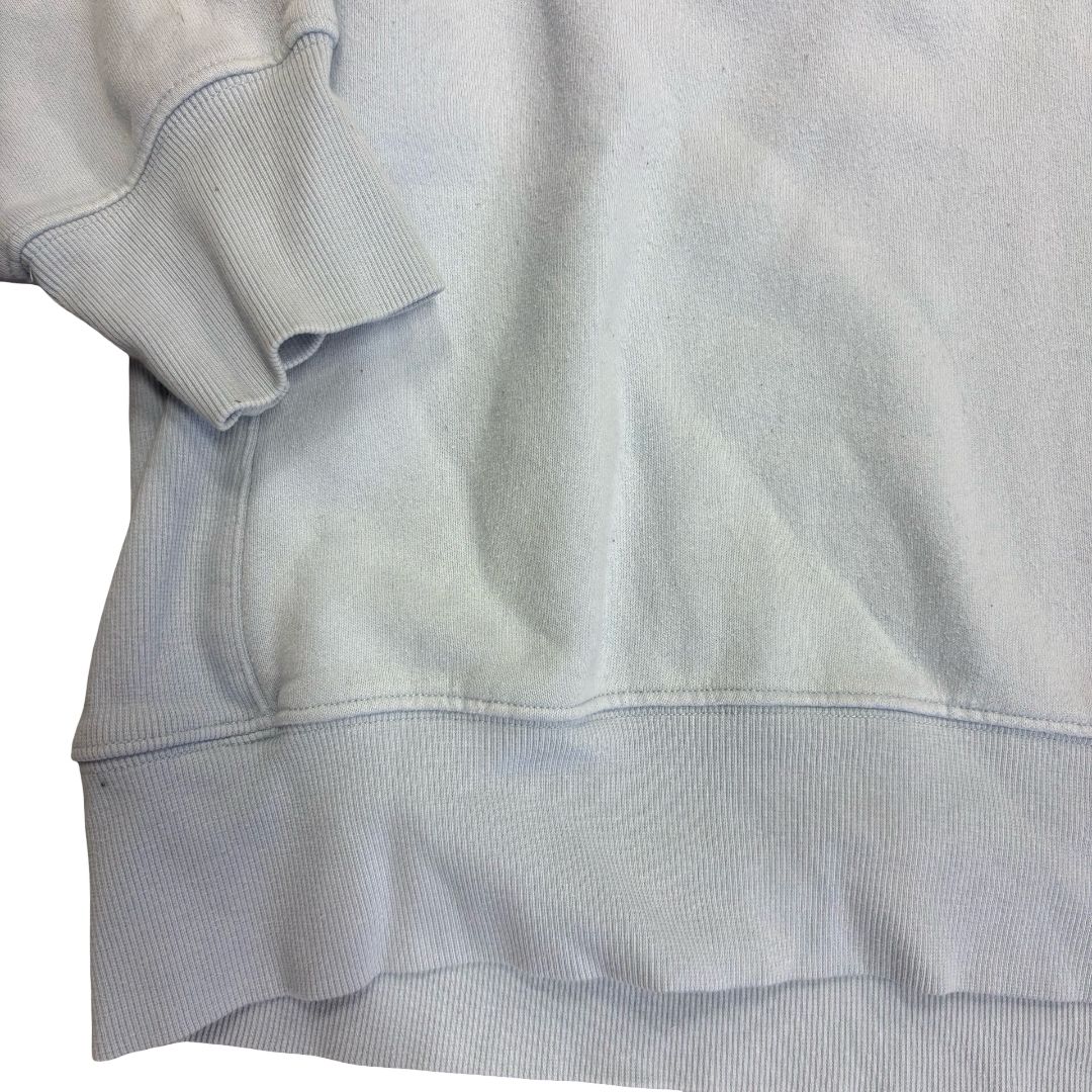Tna baby blue cozy Boyfriend sweatshirt, medium