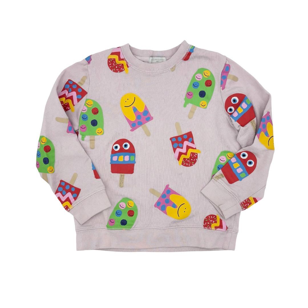 Stella McCartney pink popsicle sweat set, 8 years