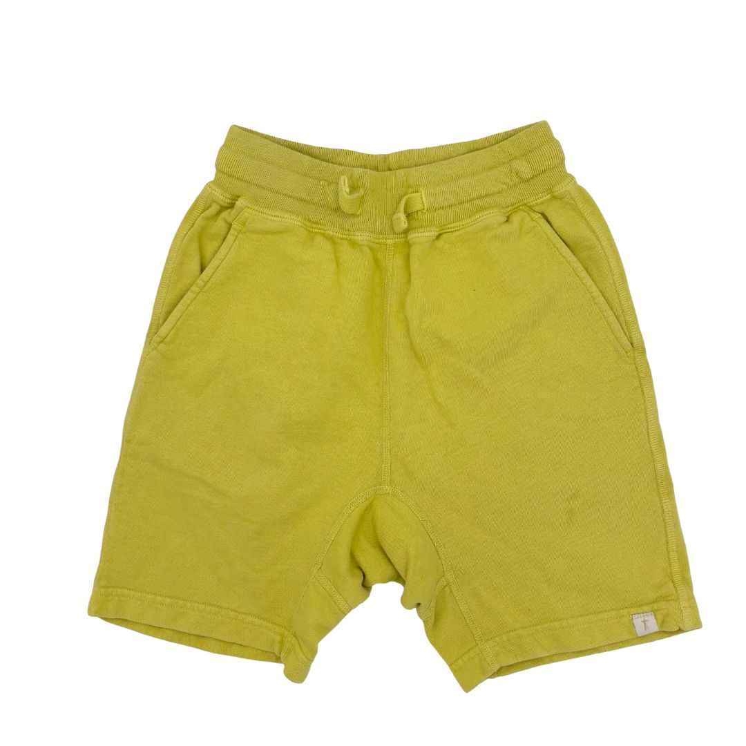 Tkees yellow shorts, 9-10 years