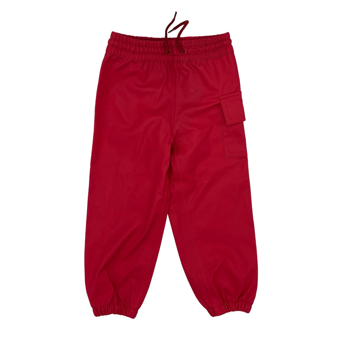 Hatley Red rain pants, 2 Years