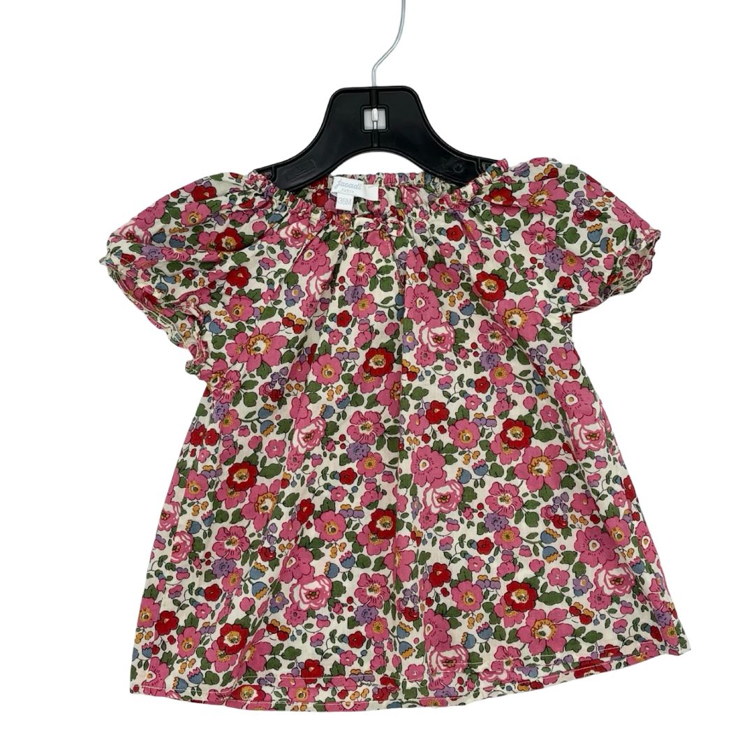 Jacadi floral top, 36 months