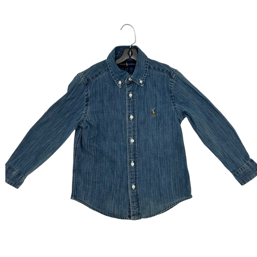 Ralph Lauren denim collared shirt, 4 years