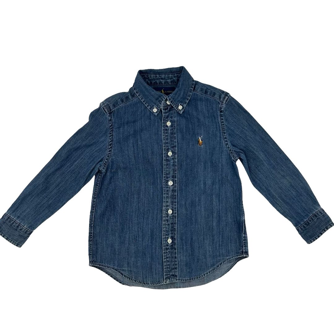 Ralph Lauren denim collared shirt, 4 years