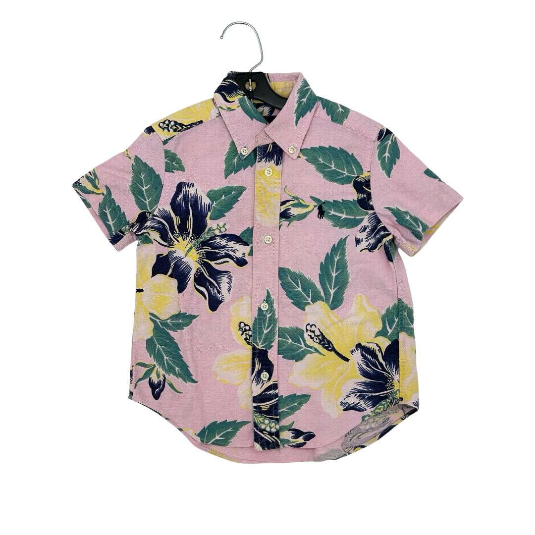 Ralph Lauren floral cotton poplin shirt, 3 years