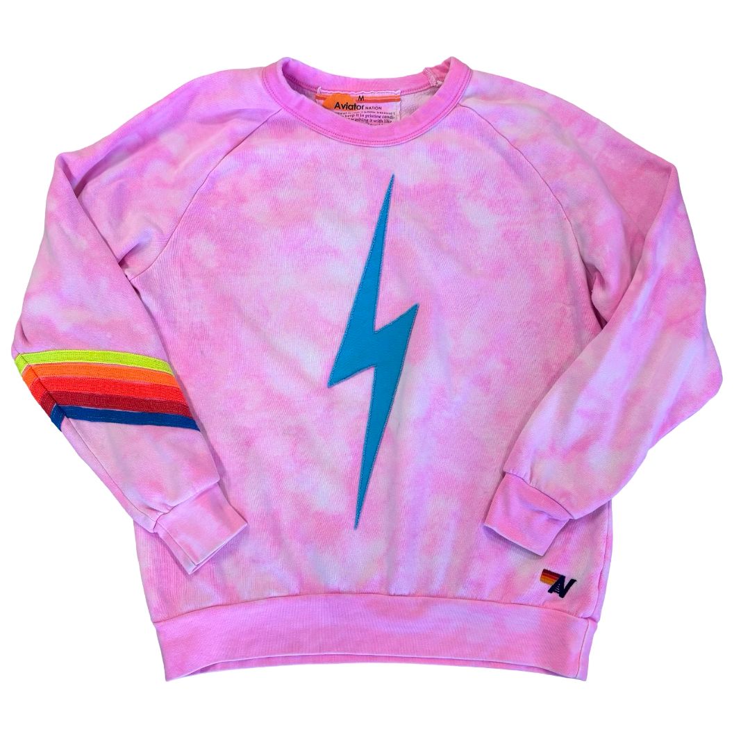 Aviator Nation crewneck, womens Medium