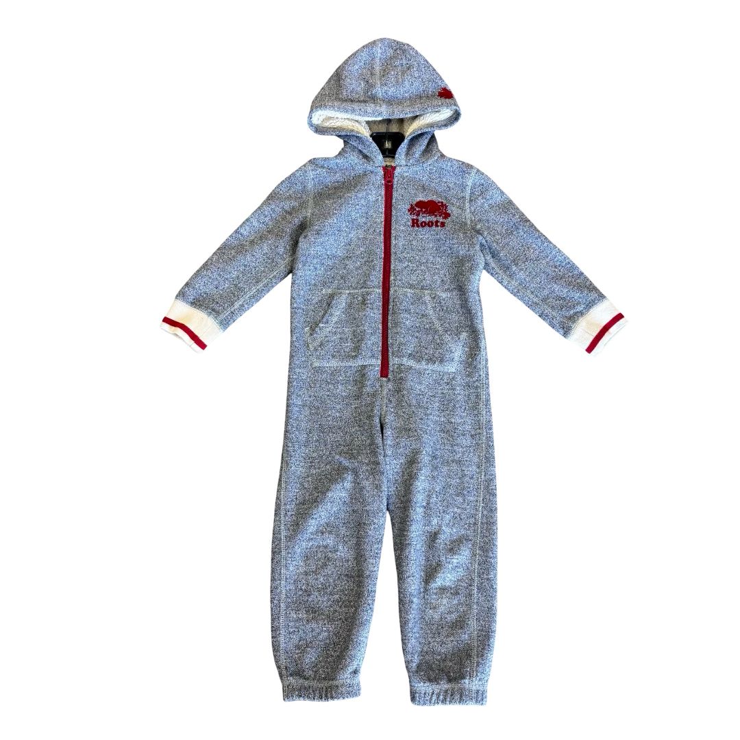 Roots salt & pepper romper, 4 years