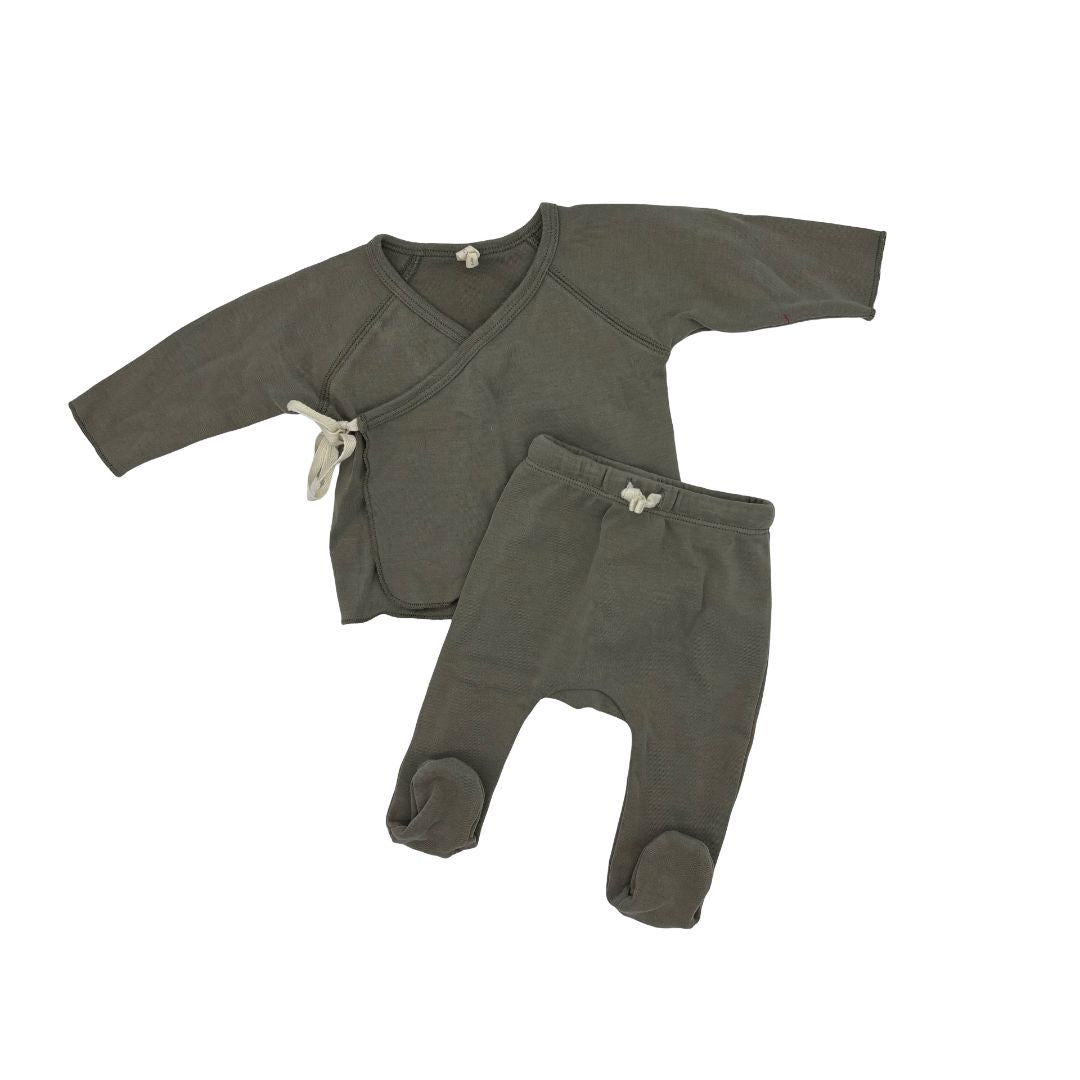 Quincy Mae kimono set, 0-3 months