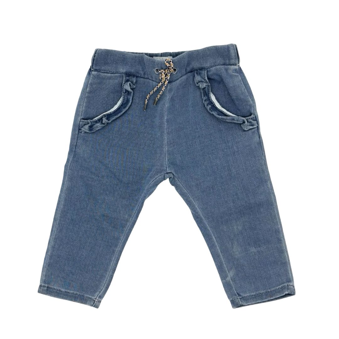 Chloe blue denim pants, 12 months