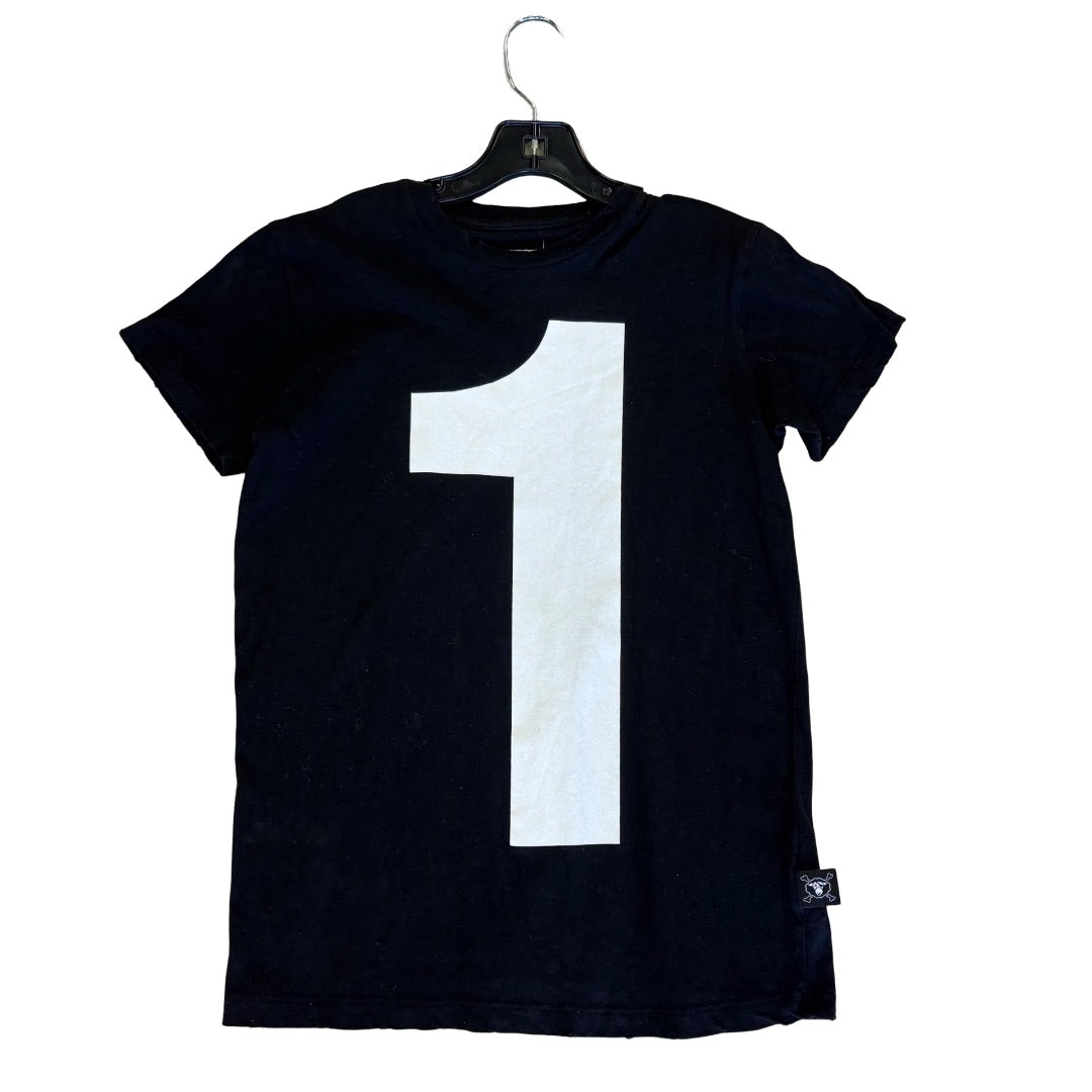 Nununu Black tshirt, 8-9 years