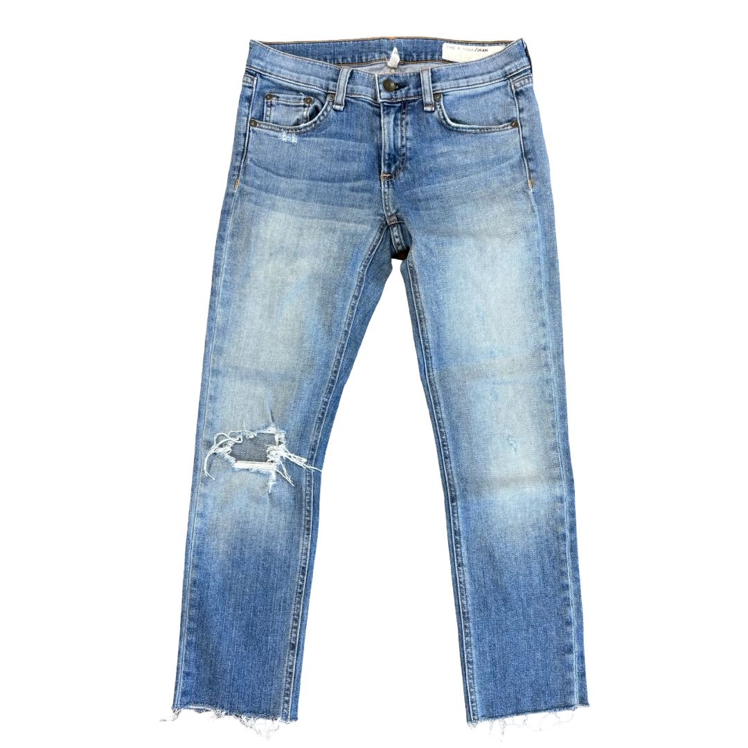 Rag &Bone denim jeans w/rip, 24